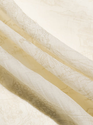 Haze Square Neck Mini Dress Cream