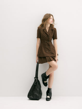Hazel Check Jacket