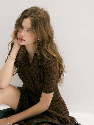 Hazel Check Jacket