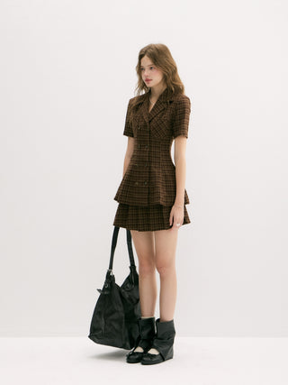 Hazel Check Jacket