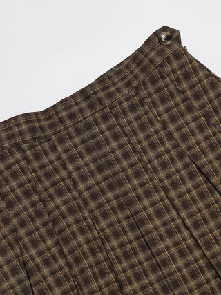 Hazel Pleated Mini Skirt