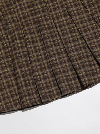 Hazel Pleated Mini Skirt