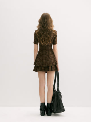 Hazel Pleated Mini Skirt