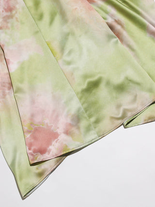 Herb Garden Shirring Maxi Dress