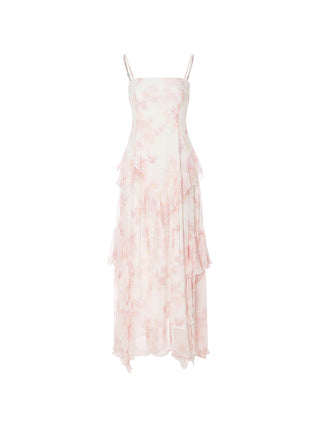 Hestina Ruffle Maxi Dress