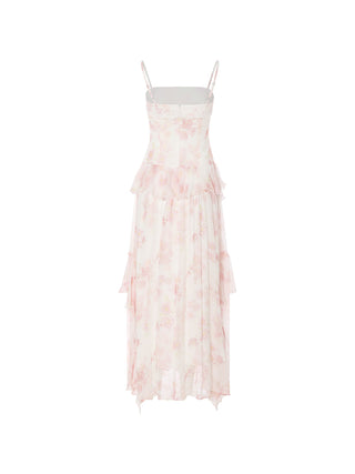 Hestina Ruffle Maxi Dress