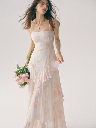 Hestina Ruffle Maxi Dress