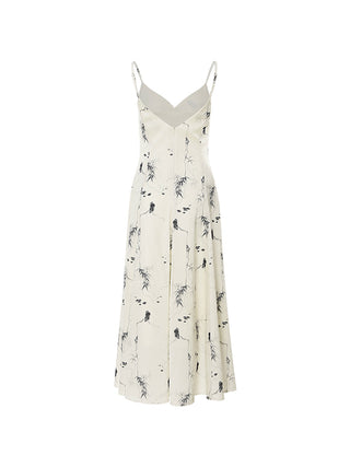 Ink Flow Long Dress