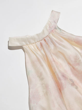 Iris Halterneck Maxi Dress