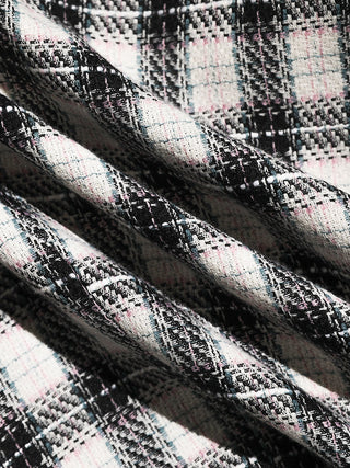 Joy Checkered Tweed Set