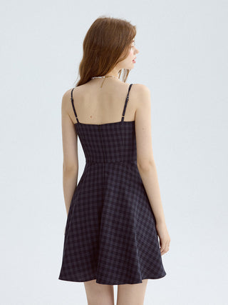 July Checkered Mini Dress