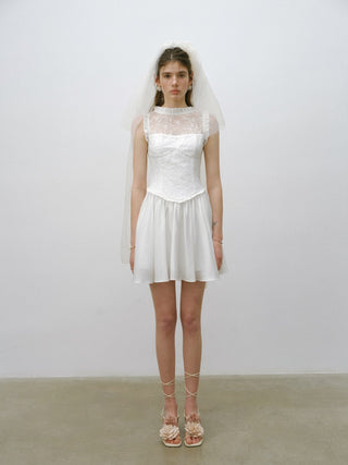 Lace Poem Mini Dress