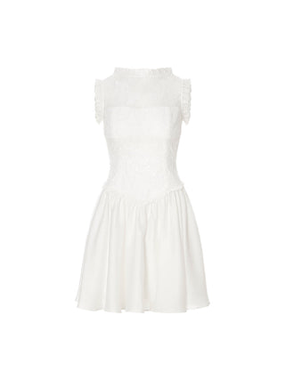 Lace Poem Mini Dress