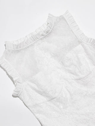 Lace Poem Mini Dress
