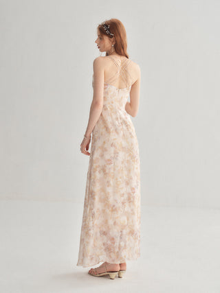 Lausanne Cross Maxi Dress
