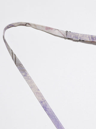 Lavender Floral Patchwork Mini Dress