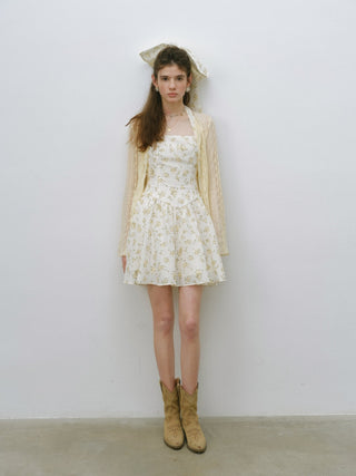 Lemon Mood Lace Cardigan
