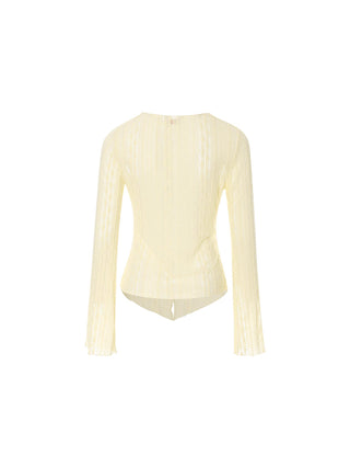 Lemon Mood Lace Cardigan