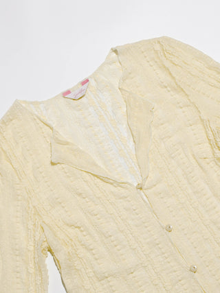Lemon Mood Lace Cardigan