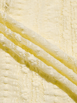 Lemon Mood Lace Cardigan