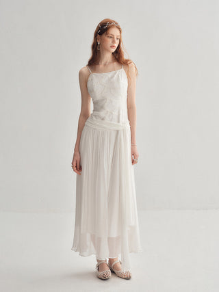 Lillian Waist Tie Maxi Dress