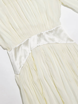 Linkle Satin Contrast Maxi Dress