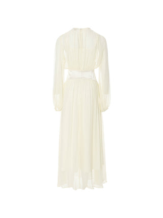 Linkle Satin Contrast Maxi Dress