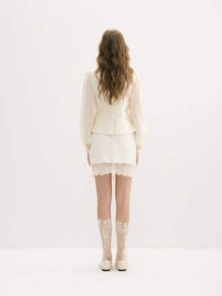 Lorraine Lace Mini Skirt