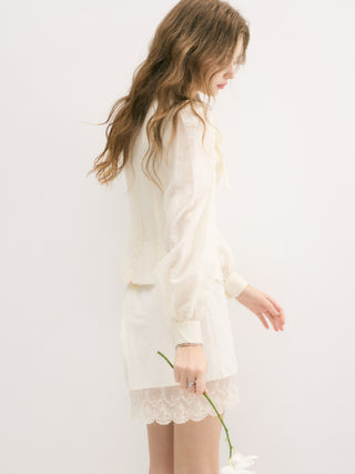 Lorraine Lace Mini Skirt