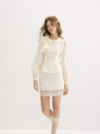 Lorraine Lace Mini Skirt