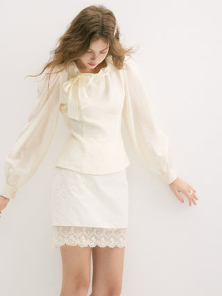 Lorraine Lace Mini Skirt