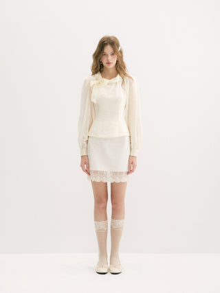 Lorraine Lace Mini Skirt