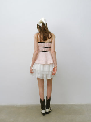 Lovely Ribbon Sleeveless Top