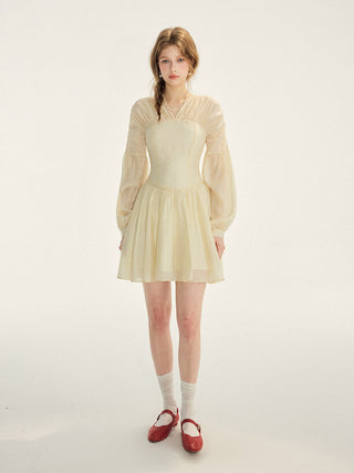 Sophisticated glowing mini dress perfect for romantic dates and special occasions