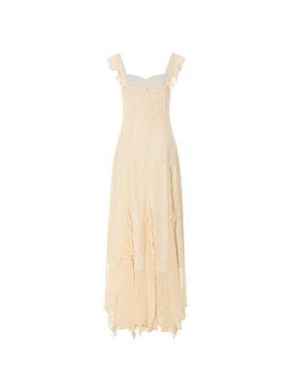 Lumiel Ruffle Maxi Dress