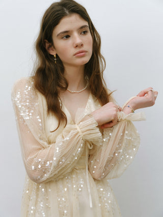 Luminous Sequin Mini Dress