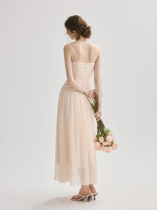 Lunar Lace Edge Maxi Dress
