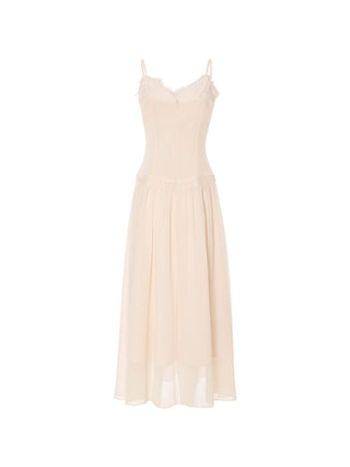 Lunar Lace Edge Maxi Dress