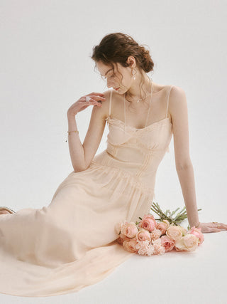 Lunar Lace Edge Maxi Dress