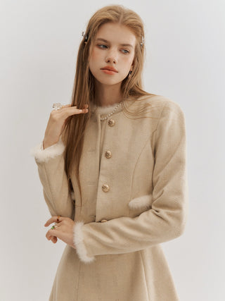 Madeleine Fur Trim Jacket