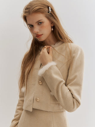 Madeleine Fur Trim Jacket
