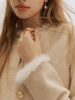 Madeleine Fur Trim Jacket
