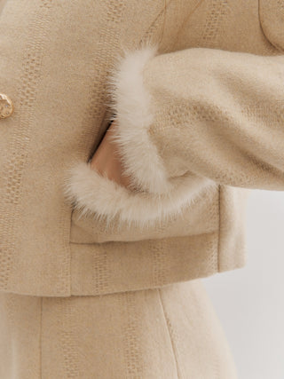 Madeleine Fur Trim Jacket