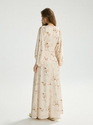 Maison Floral Maxi Dress