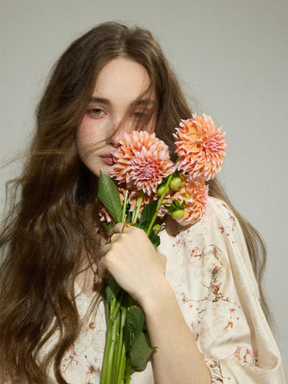 Maison Floral Maxi Dress