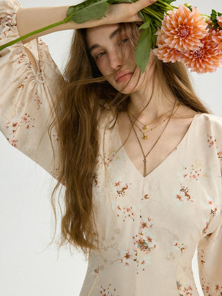 Maison Floral Maxi Dress