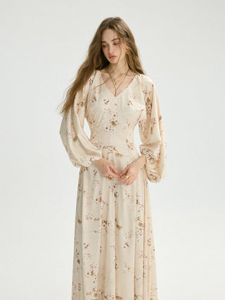 Maison Floral Maxi Dress