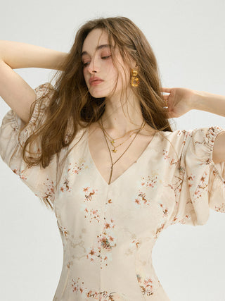 Maison Floral Maxi Dress