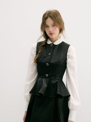 Marielle Petite Collar Blouse