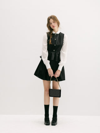 Marielle Petite Collar Blouse